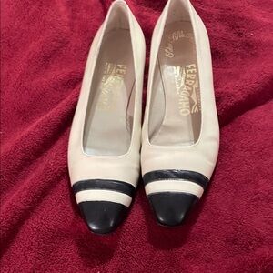 Salvatore Ferragamo Women's Two-Tone Heels